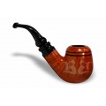 Cachimbo Bertoldi Maestro Briar Âmbar 9mm Peça Única